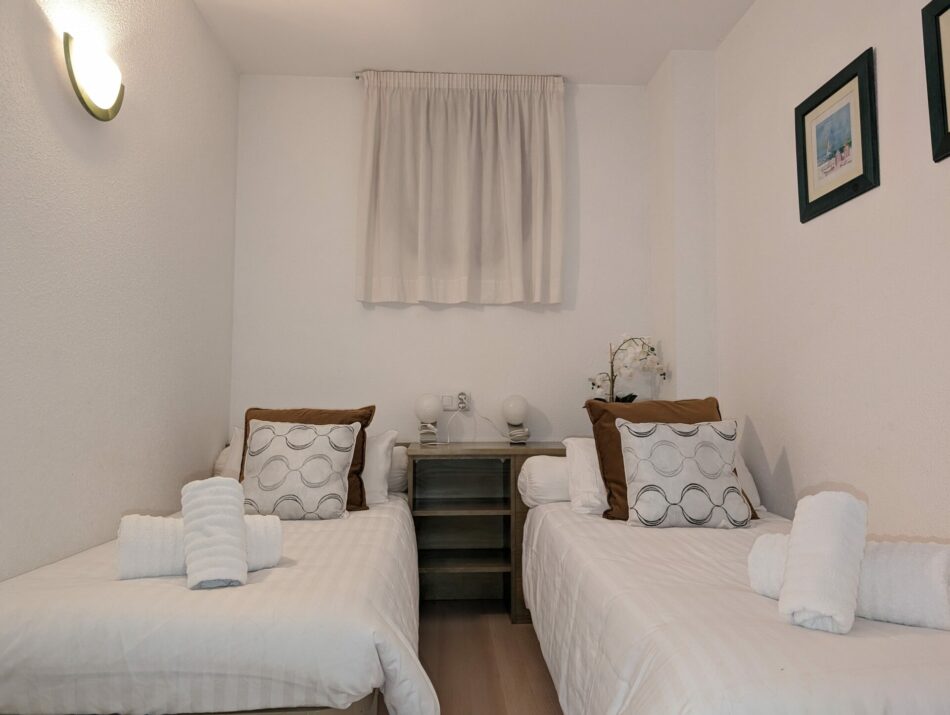 Chambre avec lits simples 