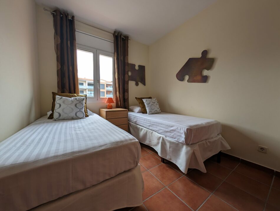 Chambre avec 2 lits 2