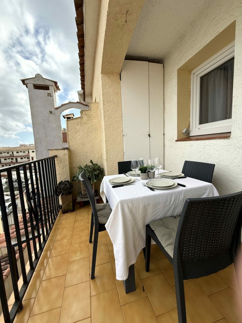 Balcon vue canal 